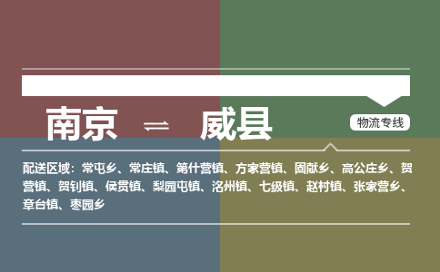 南京到威县物流公司-南京到威县专线（今日/报价）