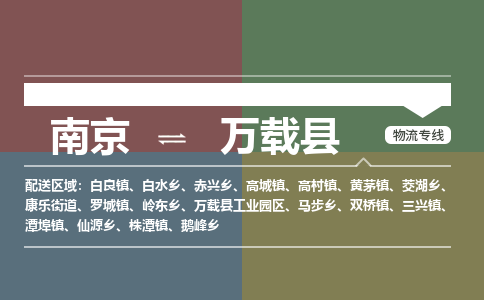南京到万载县物流公司-南京到万载县专线（今日/报价）